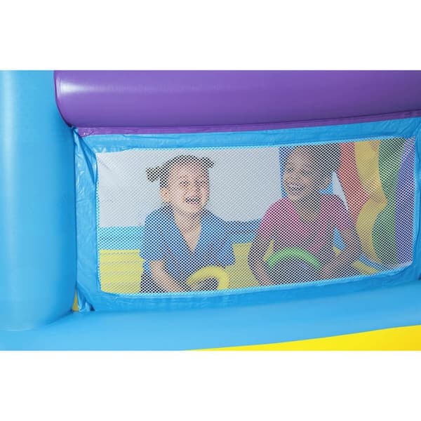 Bestway Hoppborg Inflatable Spellek Ringar 175x173x137 cm +3 År Trädgård 52269