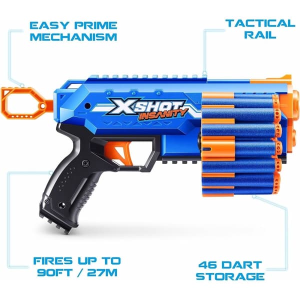 Pistol med Pilar X-Shot Insanity- Manic