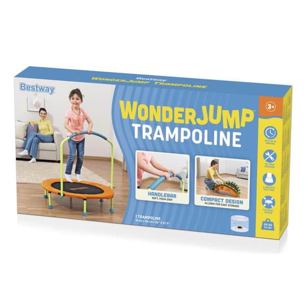 Bestway Lasten Trampoliini 91x96 cm +3 vuotta Puutarha 59100