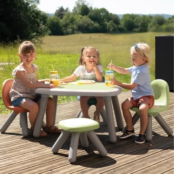 SMOBY - SMOBY Life Kid Grön Stol