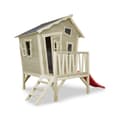 Miniatyrbillede 4 af 8: EXIT Crooky 300 legehus i træ - grå-beige