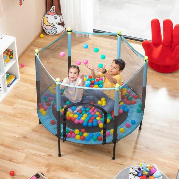 Barnstudsmatta med Skyddsnät Kidine InnovaGoods (Renoverade A)