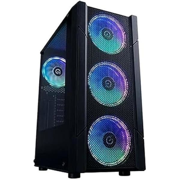 Hiditec ATX Semi-Tower Case, Multicolor, Estándar