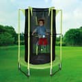 Miniatyrbillede 2 af 3: Juniortrampolin med sikkerhedsnet Colorbaby 122 x 122 x 184 cm