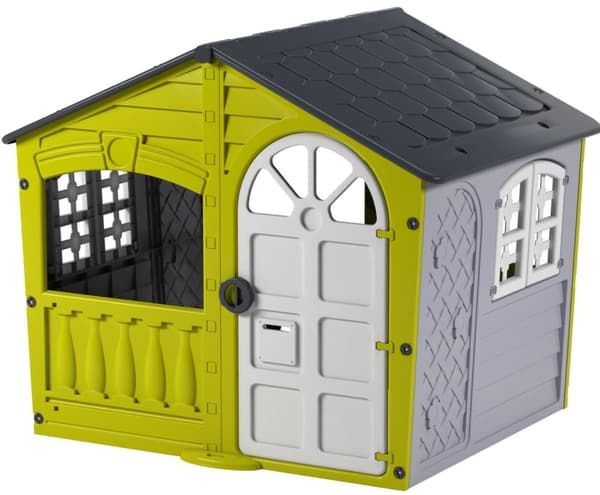 The House of Fun Lekstuga i plast, Storm