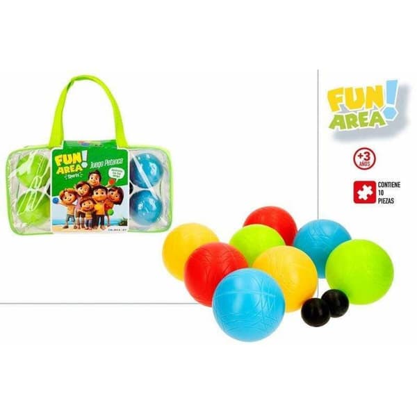 Boule-Sæt Colorbaby Fun Area! 10 Dele 31 x 8 x 16,5 cm