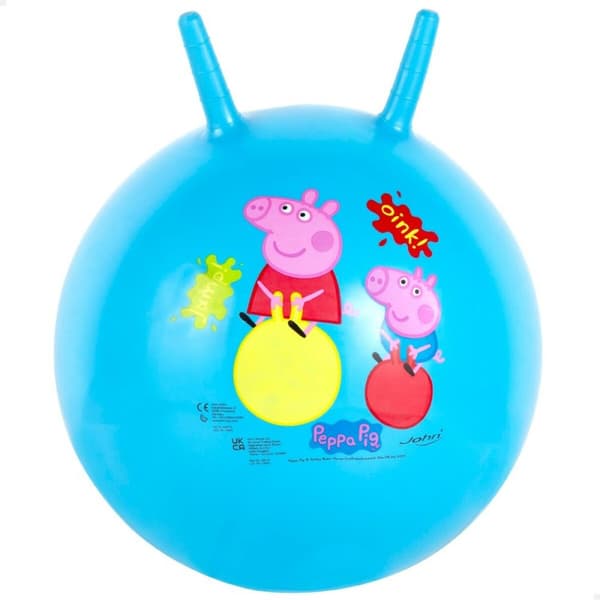 Hoppande boll Peppa Pig Ø 45 cm Blå (10 antal)