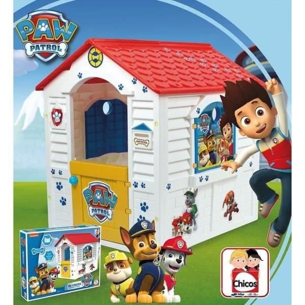 PAT'PATROUILLE Barnhus i plast - Mått 84 x 103 x 104 cm