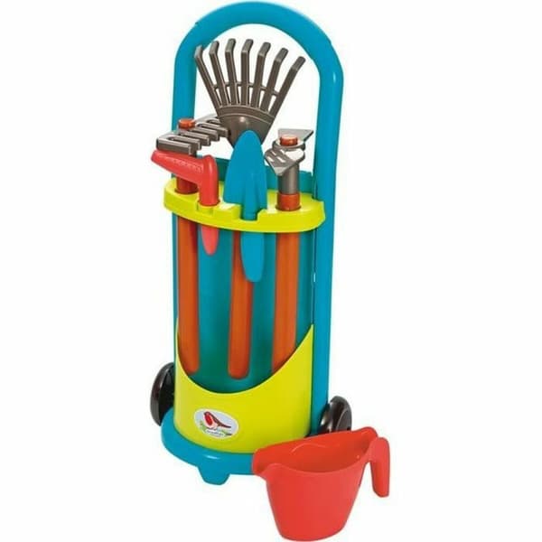 Verktygssats för barn Ecoiffier Little Gardener Blomlåda Set