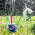 Miniatyrbild 4 av 11: Pack Gigantisk uppblåsbar bubbelboll och Vattensprinkler och sprutleksak InnovaGoods