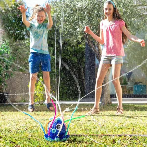 Pack Gigantisk uppblåsbar bubbelboll och Vattensprinkler och sprutleksak InnovaGoods