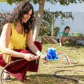 Miniatyrbild 8 av 11: Pack Gigantisk uppblåsbar bubbelboll och Vattensprinkler och sprutleksak InnovaGoods