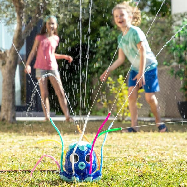 Pack Gigantisk uppblåsbar bubbelboll och Vattensprinkler och sprutleksak InnovaGoods