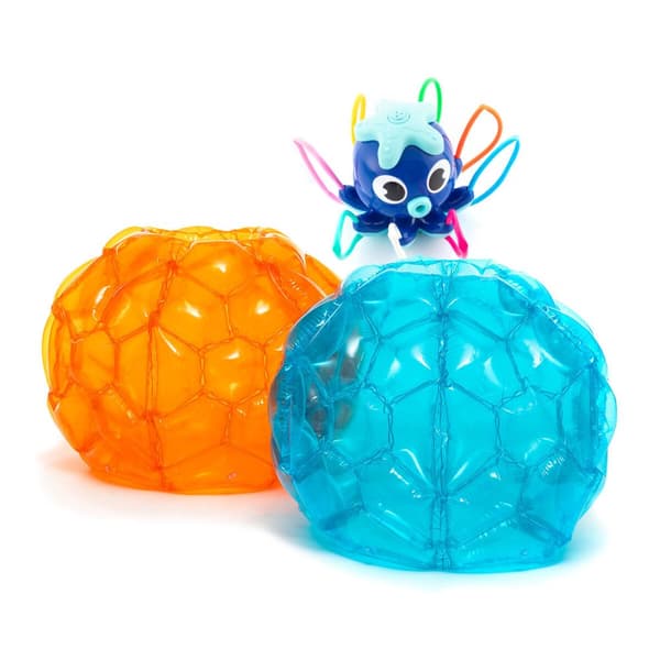 Pack Gigantisk uppblåsbar bubbelboll och Vattensprinkler och sprutleksak InnovaGoods