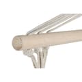 Miniatyrbillede 3 af 8: Vrtni stol Home ESPRIT Hvid Natur Bomuld Træ 90 x 50 x 130 cm