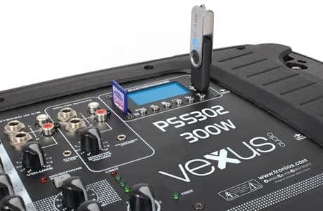 Vonyx PSS302 Port.Soundset 2x10" MP3/Bluetooth