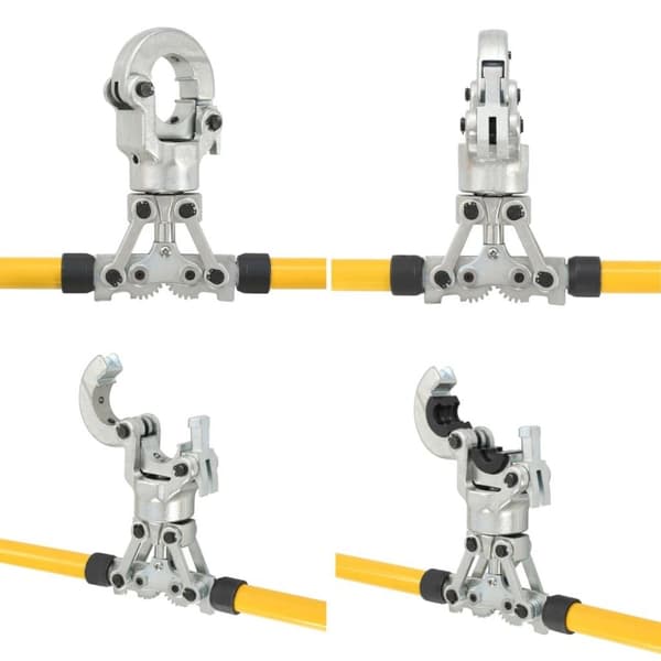 vidaXL Hydraulisk krympetang 16-20-26-32 mm