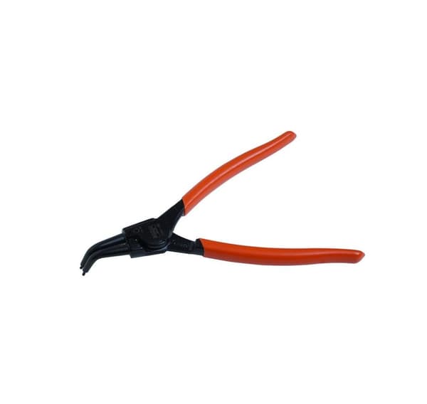 Låseringstang udvendig bøjet 90° 180mm 19-60mm