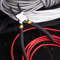 Miniatyrbild 4 av 6: Bent Interior Circlip Pliers 7" Deli Tools EDL0343 (black)