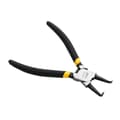 Miniatyrbild 5 av 6: Bent Interior Circlip Pliers 7" Deli Tools EDL0343 (black)