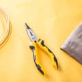 Miniatyrbilde 1 av 4: Long Nose Pliers 6" Deli Tools EDL2106 (yellow)