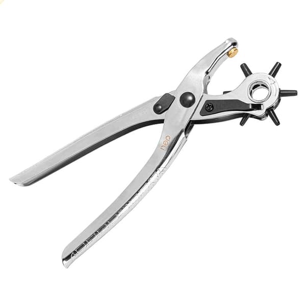 Leather Hole Punch 9" Deli Tools EDL1919C (silver)