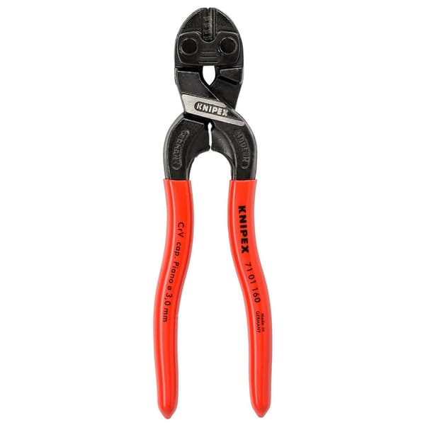 Knipex Atramentiseret Cobolt S 160 Mm Skæring Tang Rød