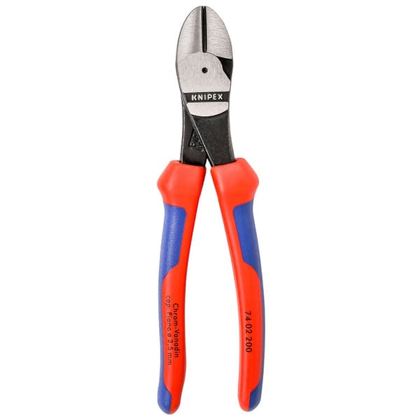 Knipex Høj Gearing Kutter Diagonal 200 Mm Orange