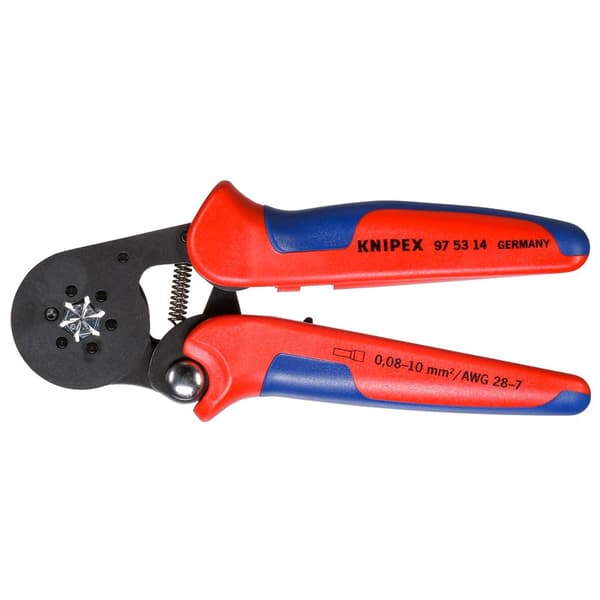 Knipex Krympetænger Til Kabelforbindelser Rød