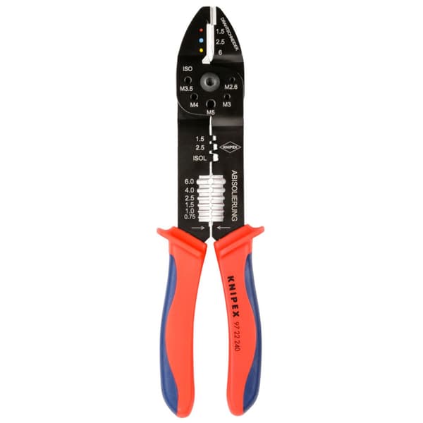 Knipex Crimptång 240 Mm Orange