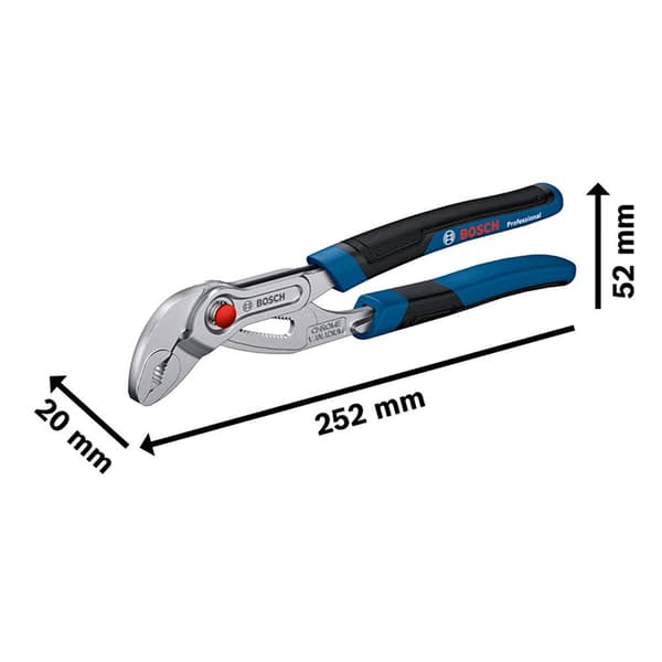 Bosch 250 Mm Leddelte Rørtænger