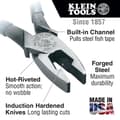 Miniatyrbild 2 av 2: Klein tools elektrikertång - D2000-9NETP - 2000-serien 9-tums sidoskärande tång med hög hävstång-fisktejpdragning från Klein
