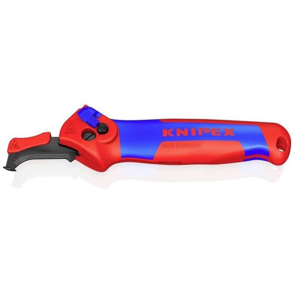 Knipex 16 50 145 SB Avskalningskniv lämplig för runda kablar 7 mm (max)