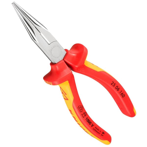 Knipex Snipe Nose Sidavbitare Krom Röd