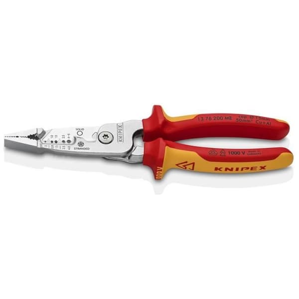 KNIPEX MULTIFUNKTIONELL ELEKTRIKERTÅNG 13 76 200 ME