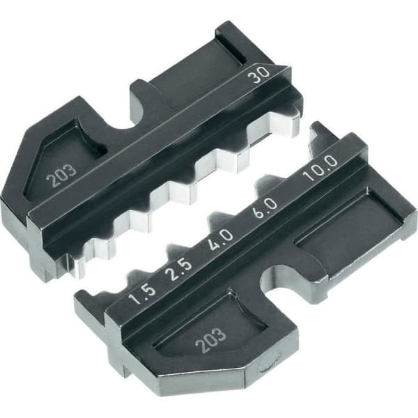 Crimpprofil för trådmuttrar - KNIPEX - Typ 97 49 30 - Svart - Crimp
