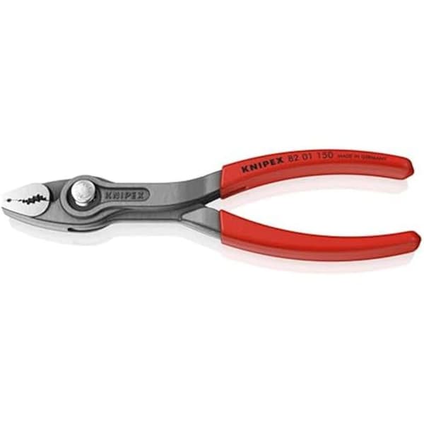 Glidledstång - KNIPEX - 8201-150 - Justerbar öppningsbredd - Kapacitet 3 till 16 mm - Halkfri