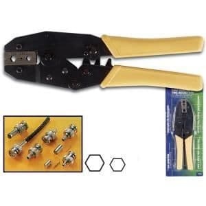 Coax kabelpressare