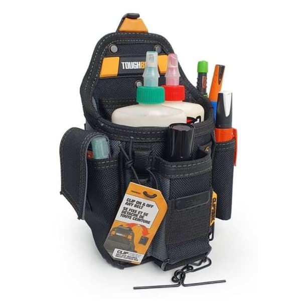 Verktygsväska - TOUGHBUILT - TB-CT-34-B-BEA - Svart - 13 fickor - ClipTech™ Hub™