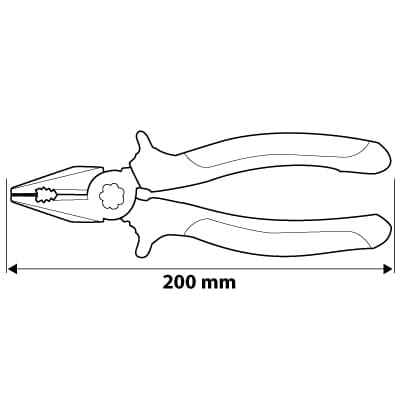 Kombinationstang 200 mm