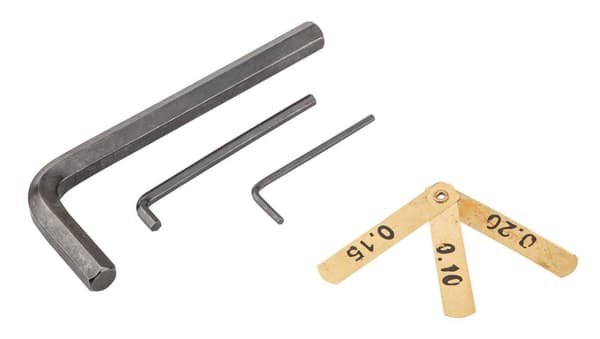 500W lige metalsaks, etui