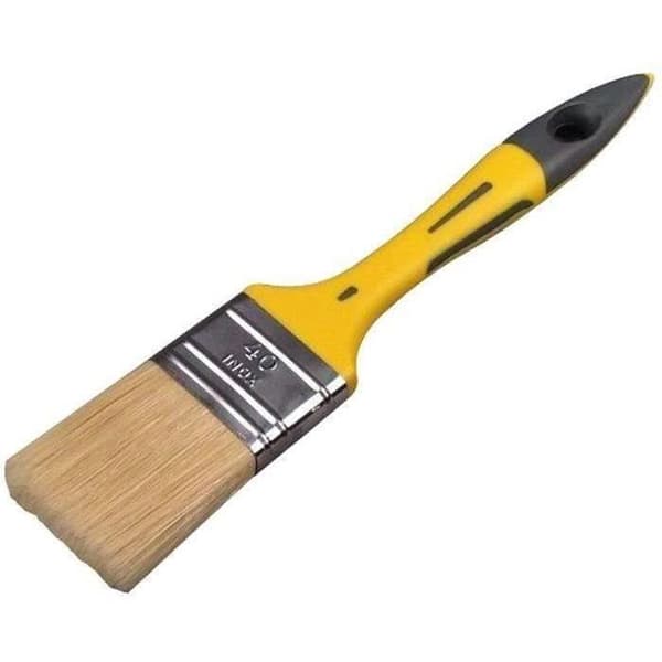 Bimaterial 20mm lackfärgad platt pensel