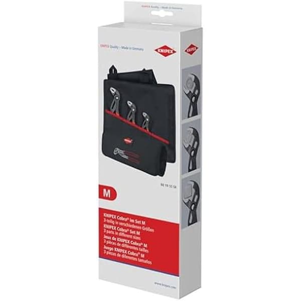 Käftang - KNIPEX - Cobra - 3 storlekar - Högteknologi - Kraftfull självjusterande effekt