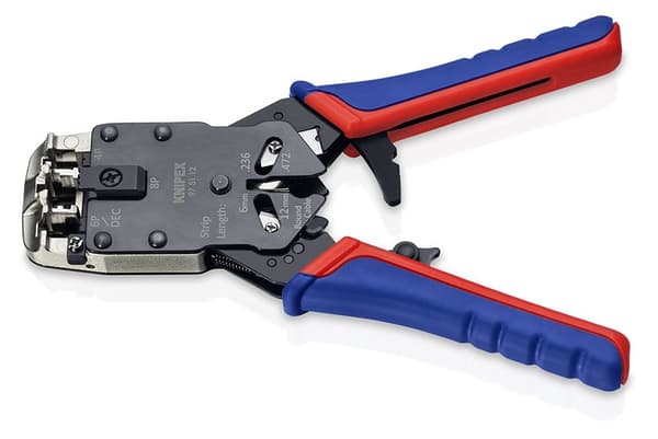 Tång, krympverktyg för krympning av telefonkontakter KNIPEX 97 51 12