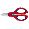 Miniatyrbild 4 av 4: KNIPEX Elektrikersax 190 mm - Röd - Kabelskärare - Bältespåse ingår