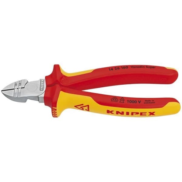 Isolerad sidoklippare 1000V - KNIPEX - 14 26 160