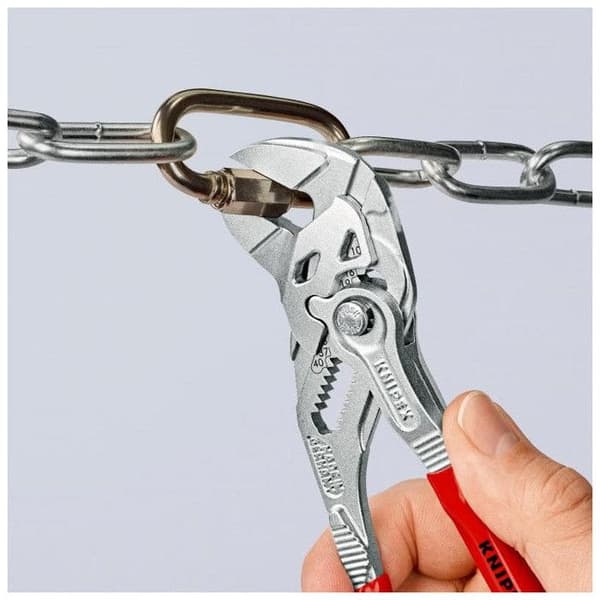 Mantlad multigrip skiftnyckel kapacitet 40 mm längd 180 mm - KNIPEX - 8603180