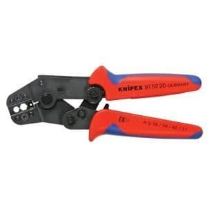 BNC &amp; TNC Coaxial Crimper - Kort konstruktion