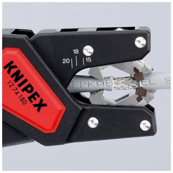 Tång - KNIPEX - 12 74 180 SB - 17,5 cm - Svart
