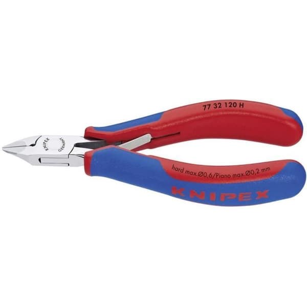 Diagonal skärtång med facett Knipex 77 32 120 H 120 mm 1 st (s) - KNIPEX - 120 mm - Skärning